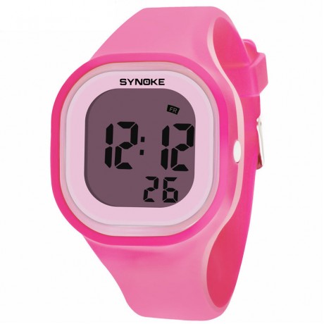 Fashion Jelly Multi-Function Watch Colorful Luminous 50 Meters Waterproof Silicone Digital Watches For Teens