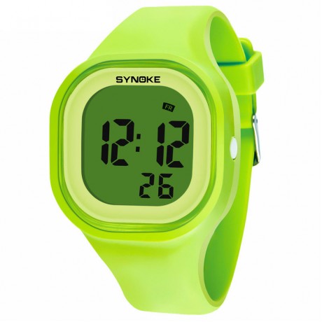 Fashion Jelly Multi-Function Watch Colorful Luminous 50 Meters Waterproof Silicone Digital Watches For Teens