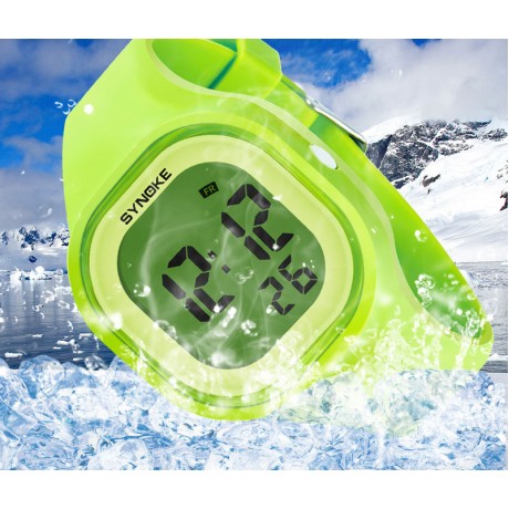 Fashion Jelly Multi-Function Watch Colorful Luminous 50 Meters Waterproof Silicone Digital Watches For Teens
