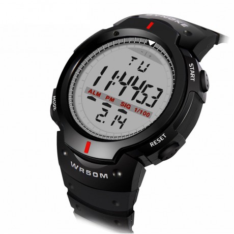 Outdoors Multifountion Sport Digital Watch Waterproof Luminous Digital Watches For Men