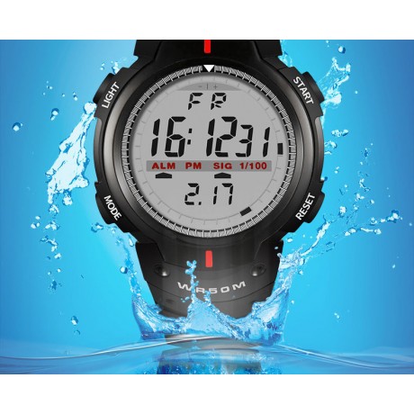 Outdoors Multifountion Sport Digital Watch Waterproof Luminous Digital Watches For Men