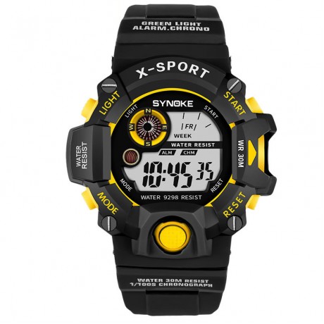 LED Luminous Waterproof Wrist Watch With Alarm Sport Outdoors Digital Watch For Boy