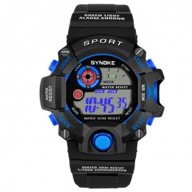 LED Luminous Waterproof Wrist Watch With Alarm Sport Outdoors Digital Watch For Boy 