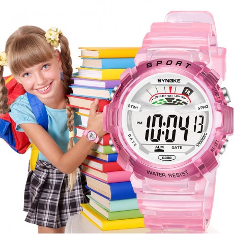 Kids Fashion Wrist Watch Gifts Waterproof Luminous Digital Watch For Boys And Girls