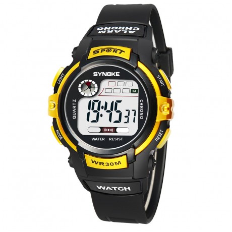 Kids Sport Digital Watches Luminous Waterproof Watch For Kids With Alarm