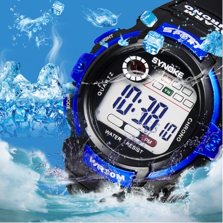 Kids Sport Digital Watches Luminous Waterproof Watch For Kids With Alarm