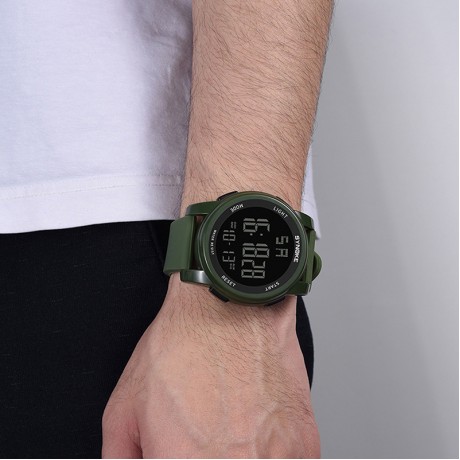 Outdoor Digital Sport Watches Multi-function Waterproof Wrist Watches For Men