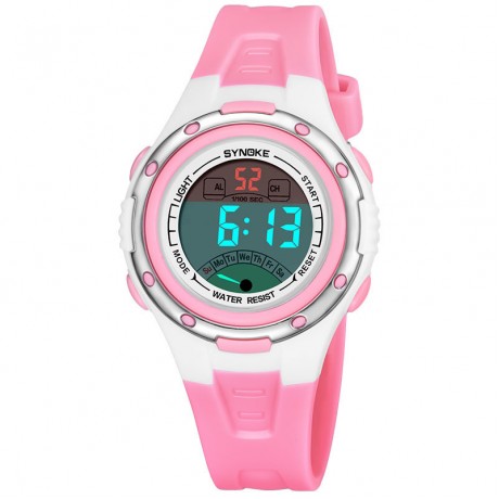 Children Outdoors Digital Sport Watch LED Waterproof Wrist Watches For Children