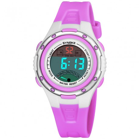 Children Outdoors Digital Sport Watch LED Waterproof Wrist Watches For Children