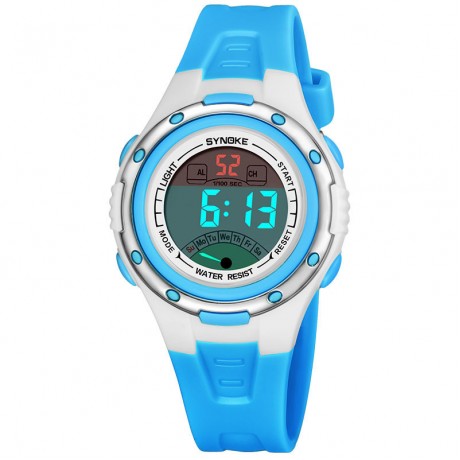 Children Outdoors Digital Sport Watch LED Waterproof Wrist Watches For Children