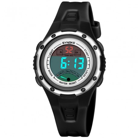 Children Outdoors Digital Sport Watch LED Waterproof Wrist Watches For Children