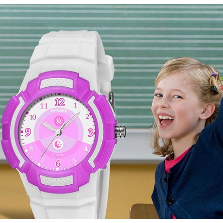 Kids Fashion Sport Watch Waterproof Quartz Wrist Watch For Children