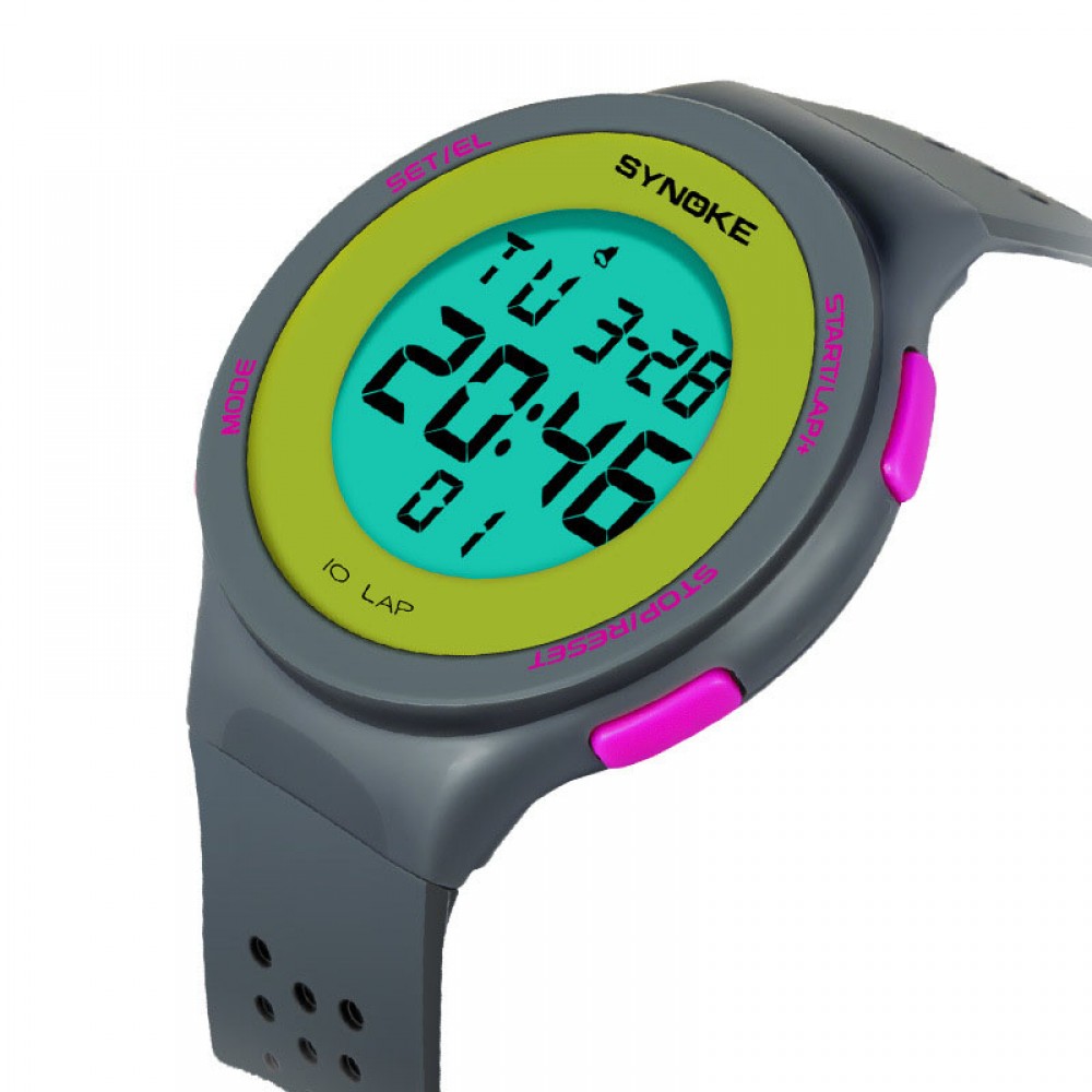 Students LED Sport Watch Fashion Waterproof Breathable Digital Watch For Boys And Girls