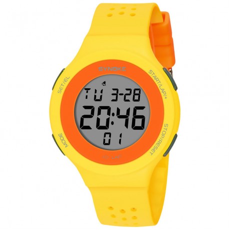 Students LED Sport Watch Fashion Waterproof Breathable Digital Watch For Boys And Girls
