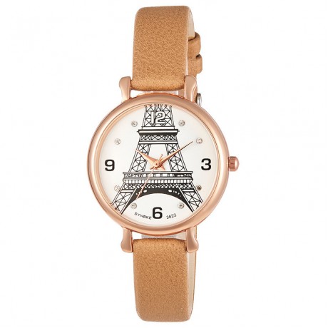 Women's Quartz Watch Fashion Waterproof Leather Band Wrist Watches For Girls,Best Gifts