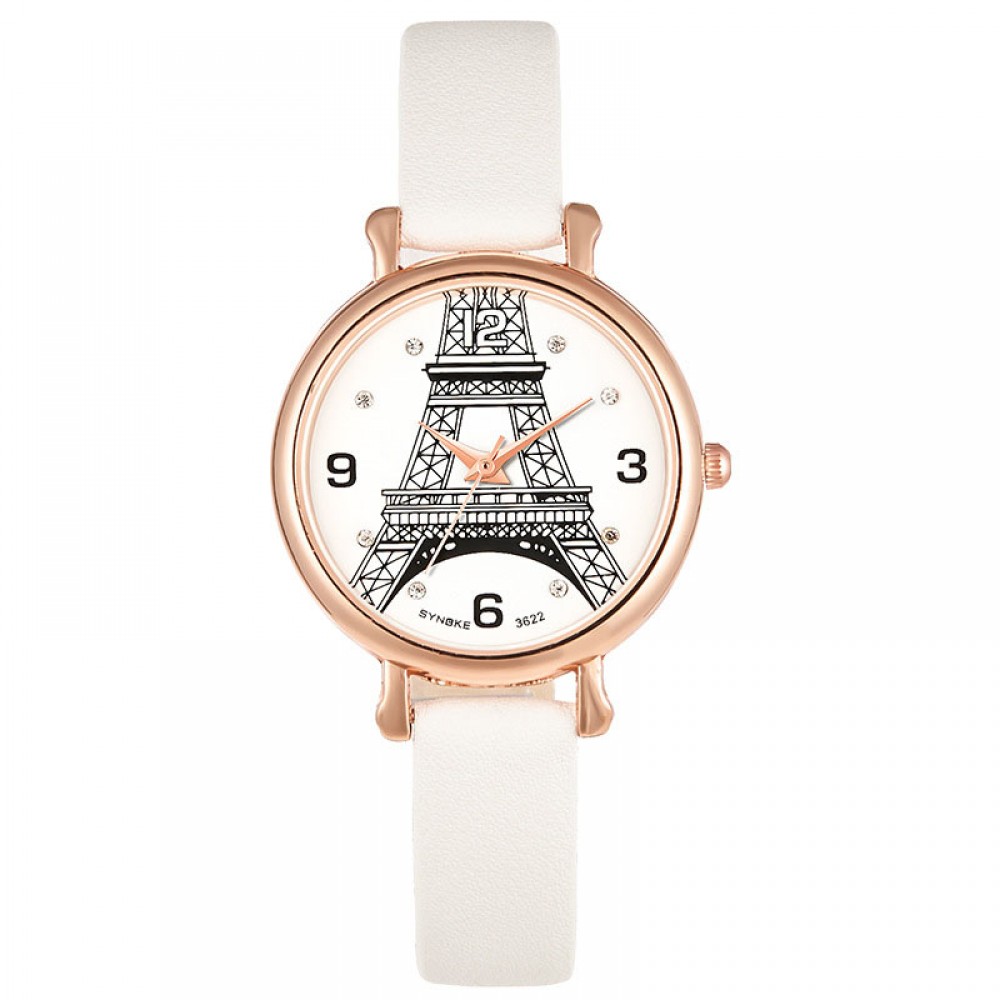 Women's Quartz Watch Fashion Waterproof Leather Band Wrist Watches For Girls,Best Gifts