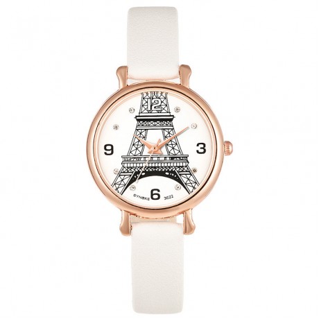 Women's Quartz Watch Fashion Waterproof Leather Band Wrist Watches For Girls,Best Gifts