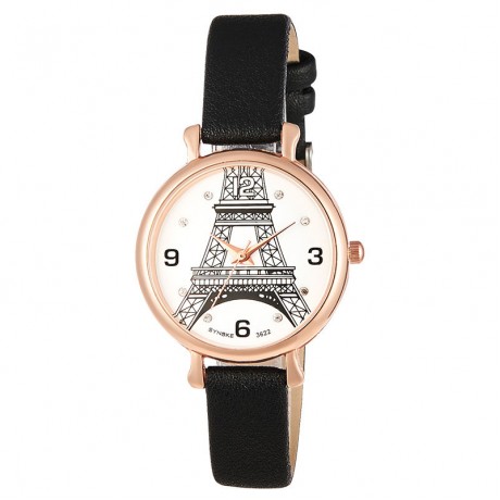 Women's Quartz Watch Fashion Waterproof Leather Band Wrist Watches For Girls,Best Gifts