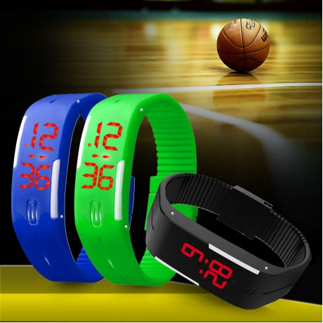 LED Smart Band Watches Sport Luminous Touch Screen Smart Watches For Students,Lovers