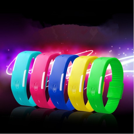 LED Smart Band Watches Sport Luminous Touch Screen Smart Watches For Students,Lovers