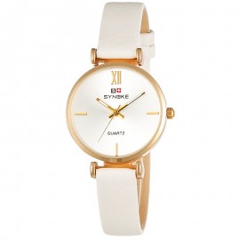 Women's Fashion Leather Band Watches 30M Waterproof Quartz Watch For Girls,Women 