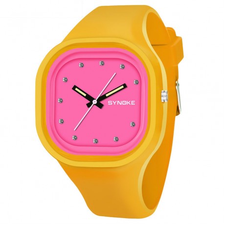 Jelly Sports 30M Waterproof Watch Fashion Silicone Quartz Watch For Students