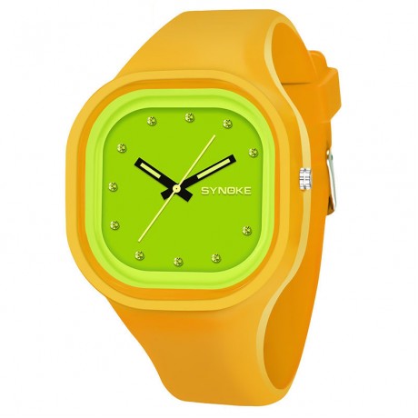 Jelly Sports 30M Waterproof Watch Fashion Silicone Quartz Watch For Students