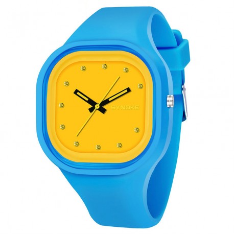 Jelly Sports 30M Waterproof Watch Fashion Silicone Quartz Watch For Students
