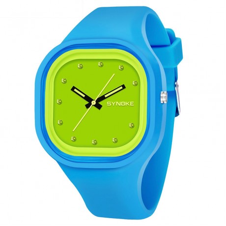 Jelly Sports 30M Waterproof Watch Fashion Silicone Quartz Watch For Students
