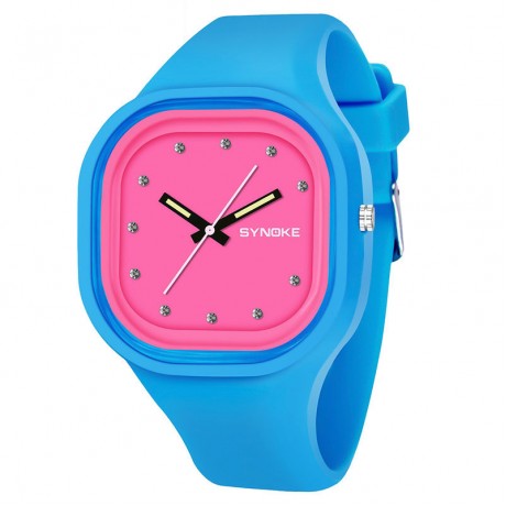 Jelly Sports 30M Waterproof Watch Fashion Silicone Quartz Watch For Students