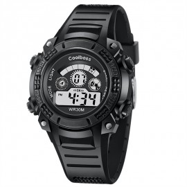 Digital Climbing Sports Watch,Waterproof LED Screen Large Face  Watches and  Electronic Watch for Students