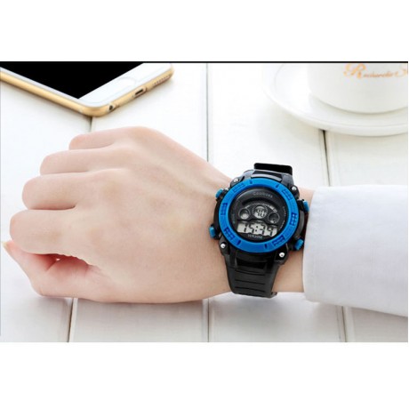 Digital Climbing Sports Watch,Waterproof LED Screen Large Face  Watches and  Electronic Watch for Students