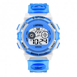  Colorful Multifunction Watch Luminous with 30M Waterproof,Electronic Watch for Boys and Girls 