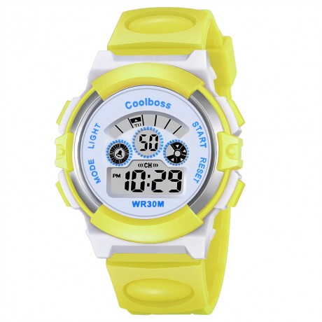  Kid Watch Multi Function 30M Waterproof Sport Alarm Stopwatch Digital Child Wristwatch for Boy Girl