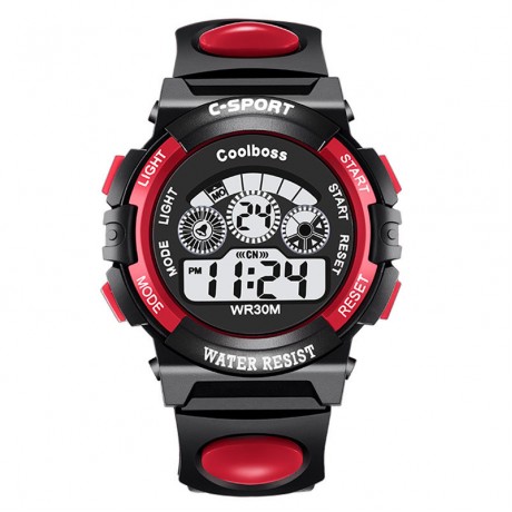 Multifunction Digital Watch,Boys Sports Waterproof Led Watches With Alarm,Wrist Watch For Boys Childrens