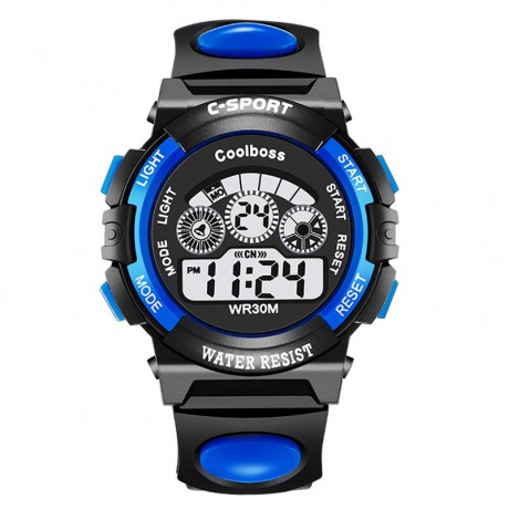 Multifunction Digital Watch,Boys Sports Waterproof Led Watches With Alarm,Wrist Watch For Boys Childrens