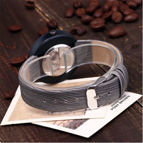 Women Watches Wood Leather Band Luxury Quartz Watches Girls Ladies Wristwatch 