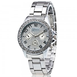 Men's Diamonds Alloy Casual Watch,Gold/Sliver/Rose Gold  