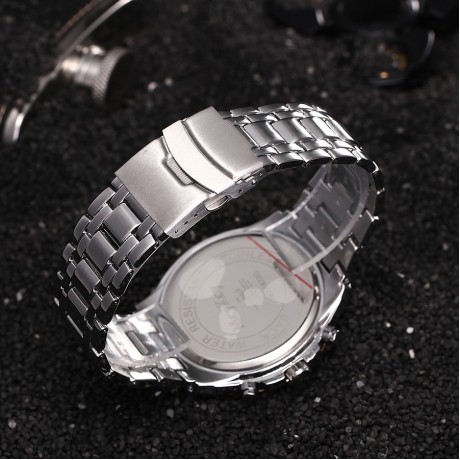  Mens Luxury Watch Quartz Alloy Watch Business Dress Wrist Watches