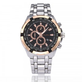  Mens Luxury Watch Quartz Alloy Watch Business Dress Wrist Watches 