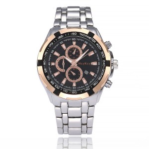  Mens Luxury Watch Quartz Alloy Watch Business Dress Wrist Watches