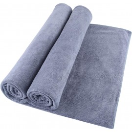 Microfiber Bath Towel Bath Sheets 2 Pack (32 x 71 Inch) Oversized Extra Large Super Absorbent Quick Fast Drying Soft Eco-Friendly Towels for Body Bathroom Travel